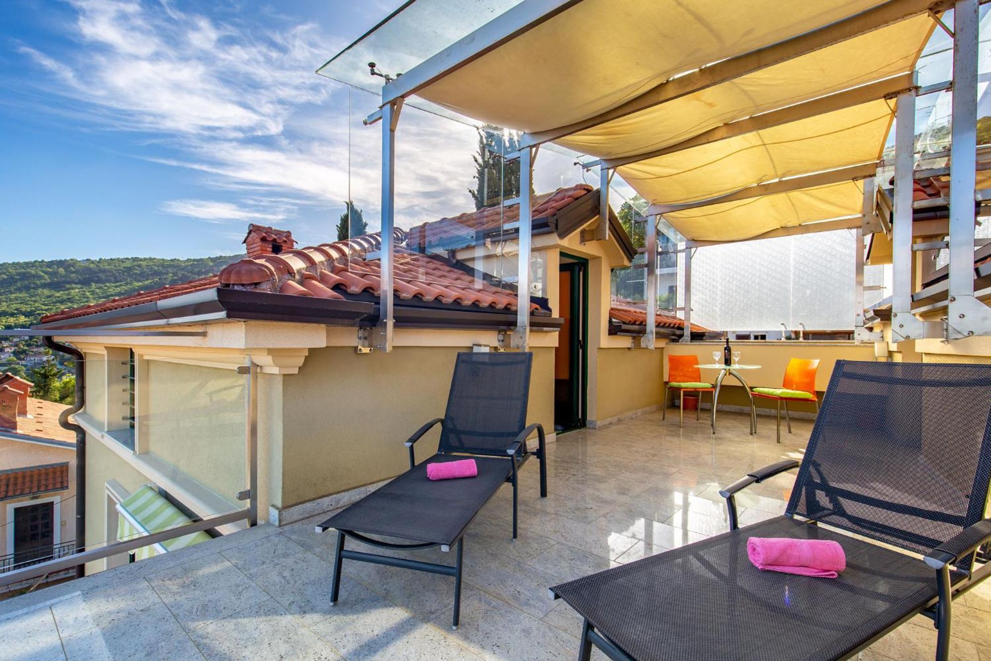 Lux Apartmani Abbázia Kültér fotó
